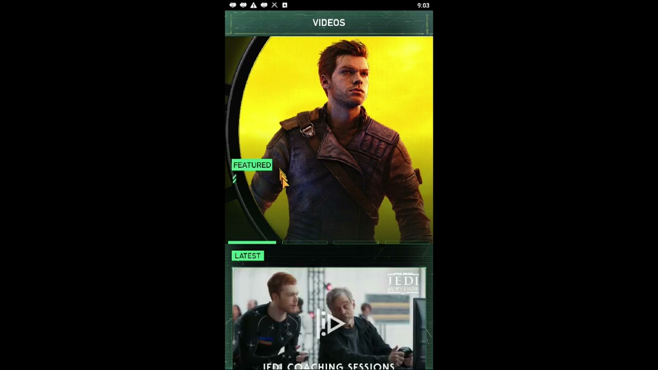 Star Wars (PC) Menu - News, Videos, GIFS + EMOJIS - Two Minutes