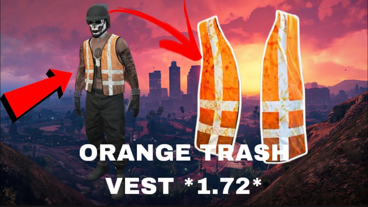 *STILL WORKING* HOW TO GET AND MERGE ORANGE TRASH VEST ONTO A OUTFIT *1.72* *NON SOLO*