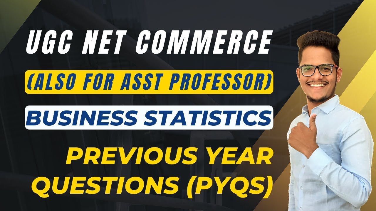 Business Statistics Previous Year Questions | Commerce | Vodnala Shivalingam