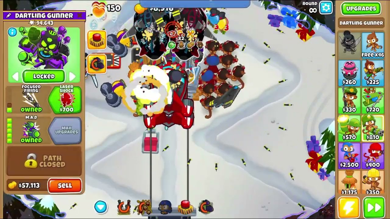 BTD6   BossRush    island3    100+    110pop