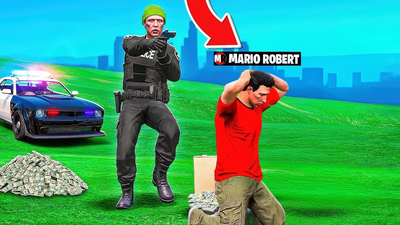Ma Prefac POLITIST ca sa vad cum REACTIONEAZA in GTA 5!