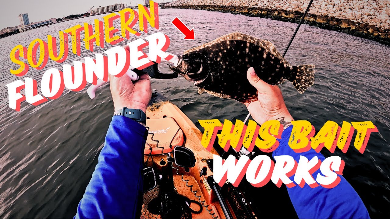 Catching *FLOUNDER* on This *PLASTIC* Bait!!