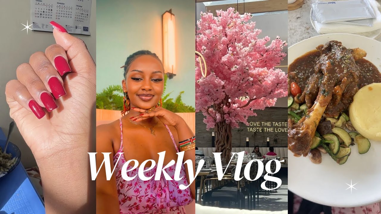 WEEKLY VLOG!! Valentines day lunch + Nail appointment + Skincare & Makeup
