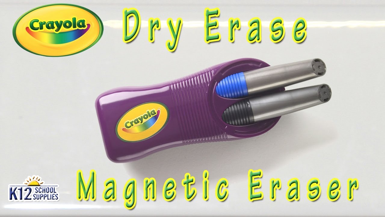 Crayola Dry Erase Magnetic Eraser - Best Dry Erase Eraser - Whiteboard Eraser