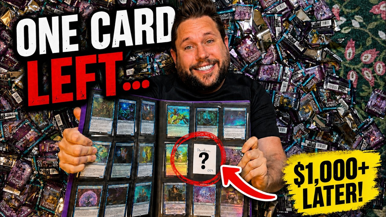 Сколько бустеров MTG нужно, чтобы собрать полный сет? (Испытание Magic: The Gathering)