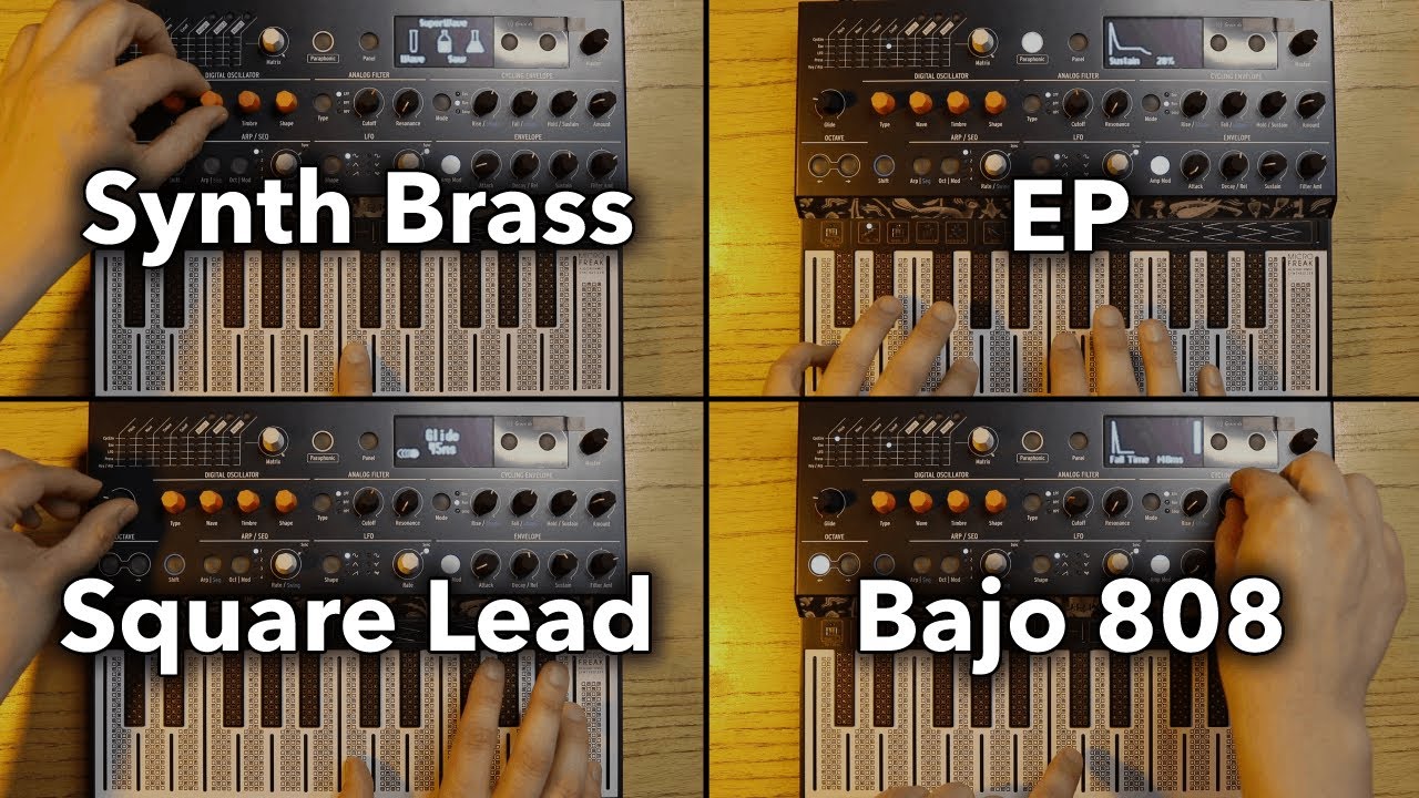RECREANDO SONIDOS FAMOSOS con el MICROFREAK de ARTURIA