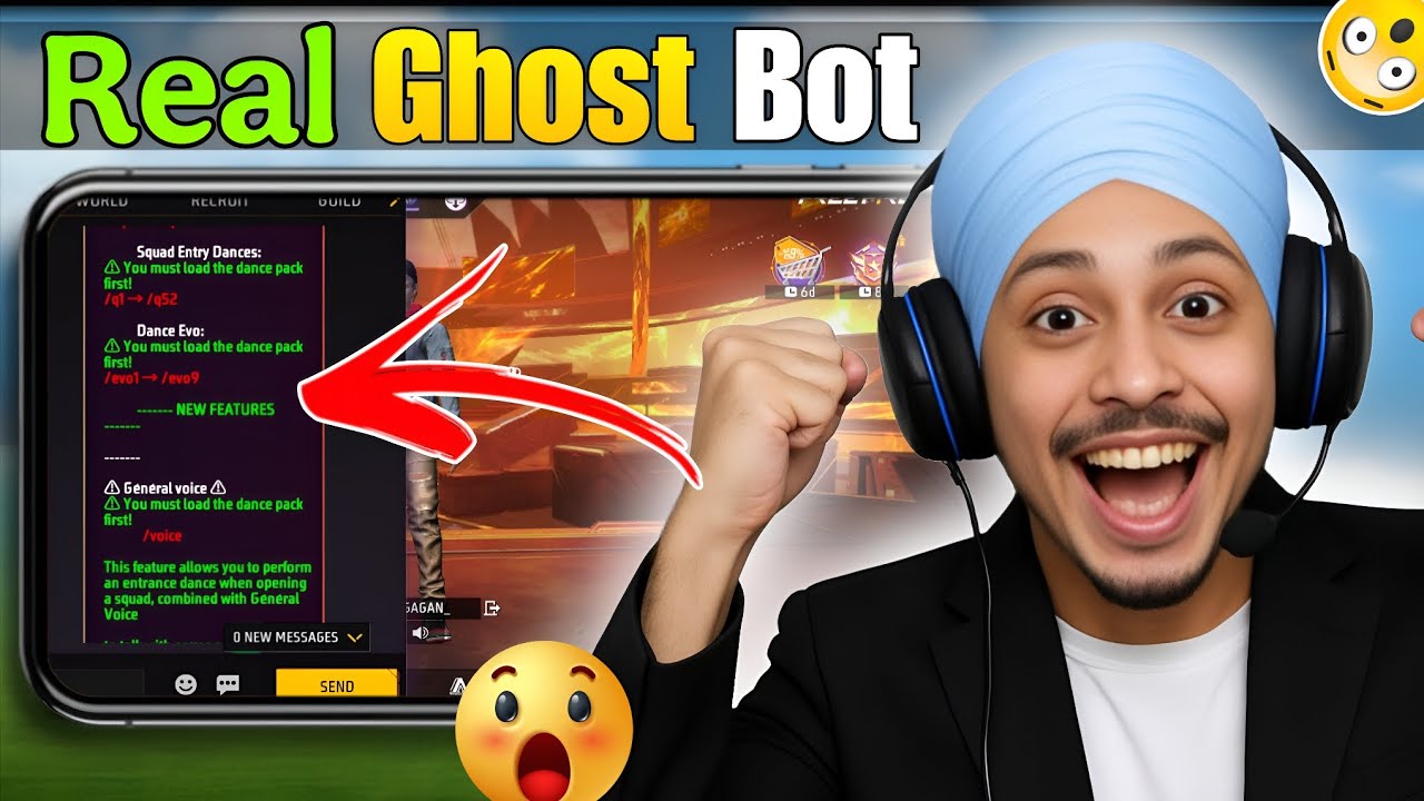 🔥FREE FIRE REAL GHOST BOT PROXY SERVER FULL DOWNLOAD AND SETUP VIDEO 🔥