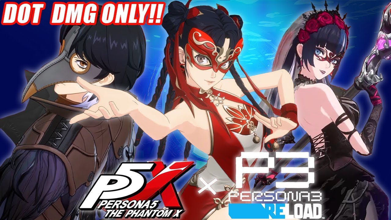 CLEARING TARTARUS WITH DOT DMG ONLY! - PERSONA 5: THE PHANTOM X