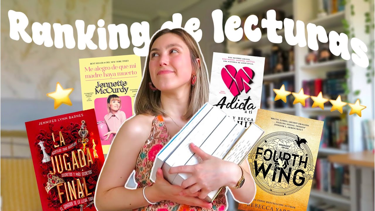 ⭐️ Todos los libros que he leído este año de peor a mejor ⭐️
