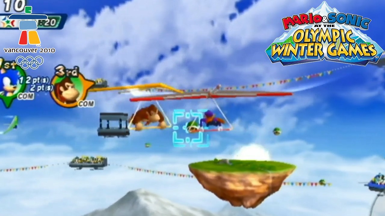 Dream Gliding?  [Mario & Sonic at the Olympic Winter Games Singles Part 4]