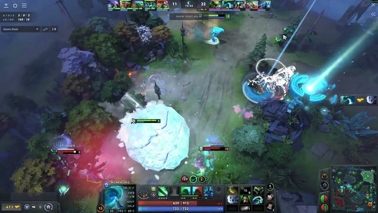 Step Morphling pos1 #games  #dota2 #dota2indonesia