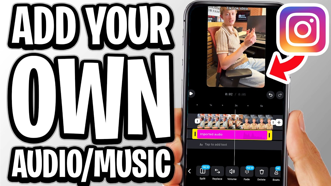 How To Add Your Own Audio or Music To Instagram Reels - Full Guide
