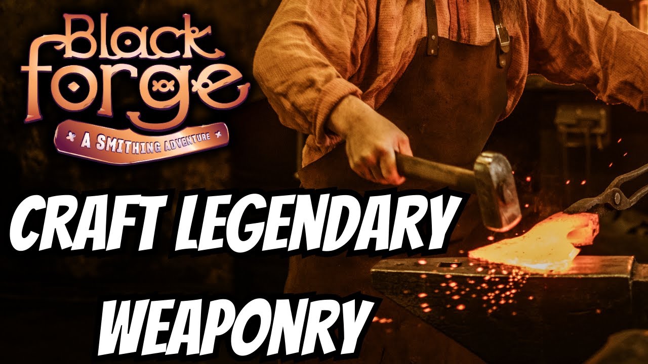 Become A Blacksmith & Craft Your Own Weapons | BlackForge VR