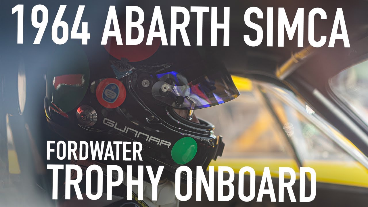 1964 Abarth Simca 2 Mila Corsa | Fordwater Trophy Onboard (Full Race)