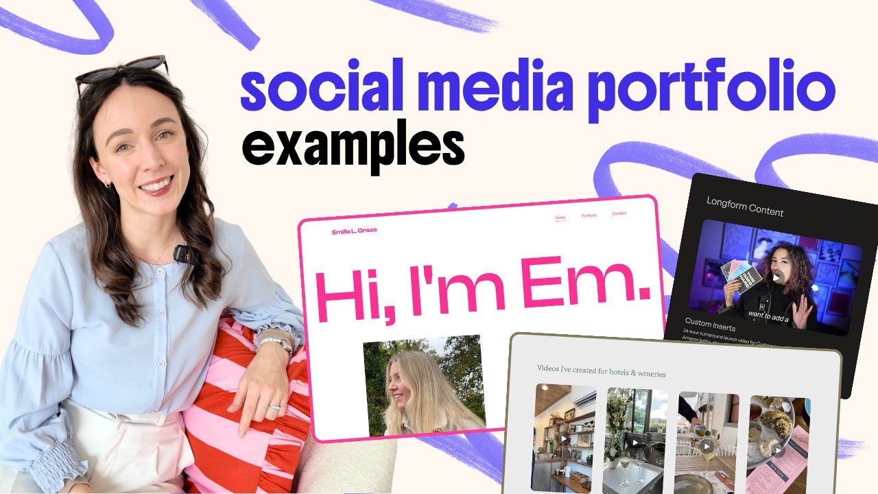 5 NEW Social Media Portfolio Examples (2026)