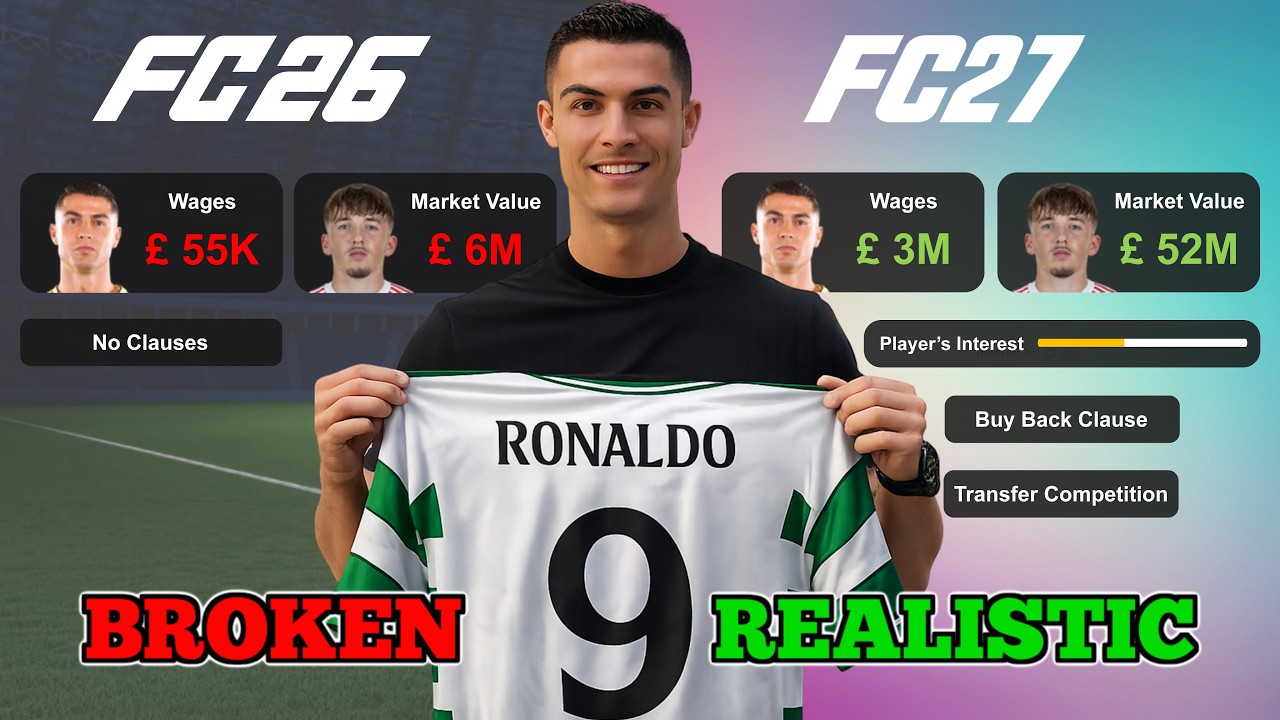 В режиме карьеры FC27 НЕОБХОДИМ новый трансферный рынок.