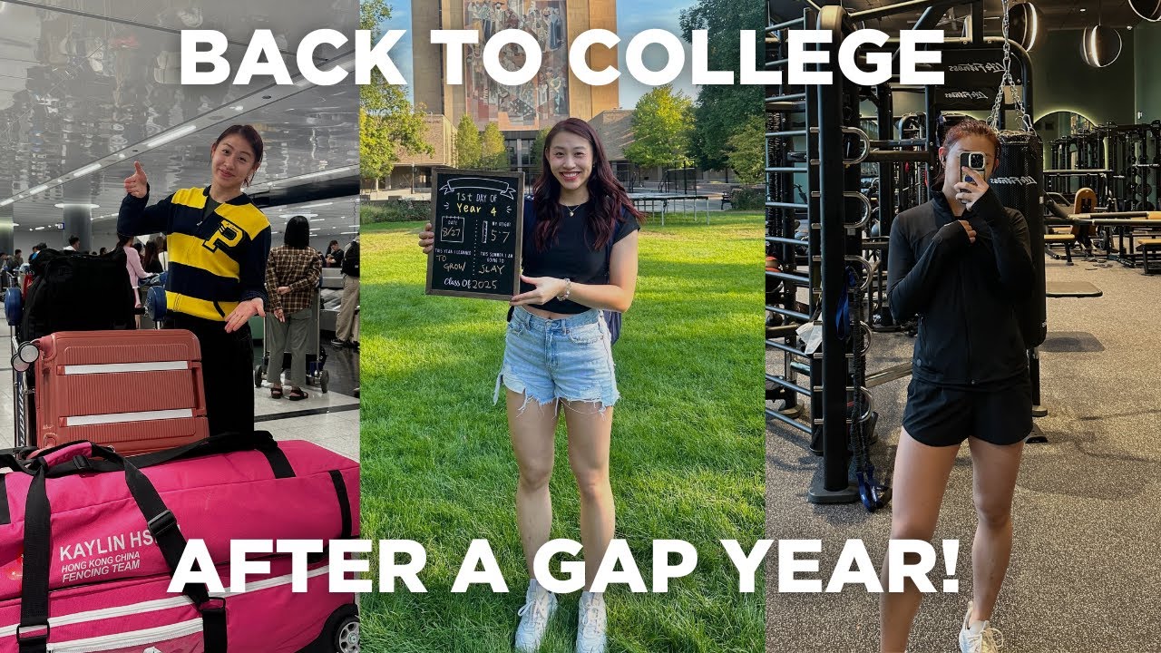 I Took a Gap Year…Now I’m Back in College! (Moving in Vlog)