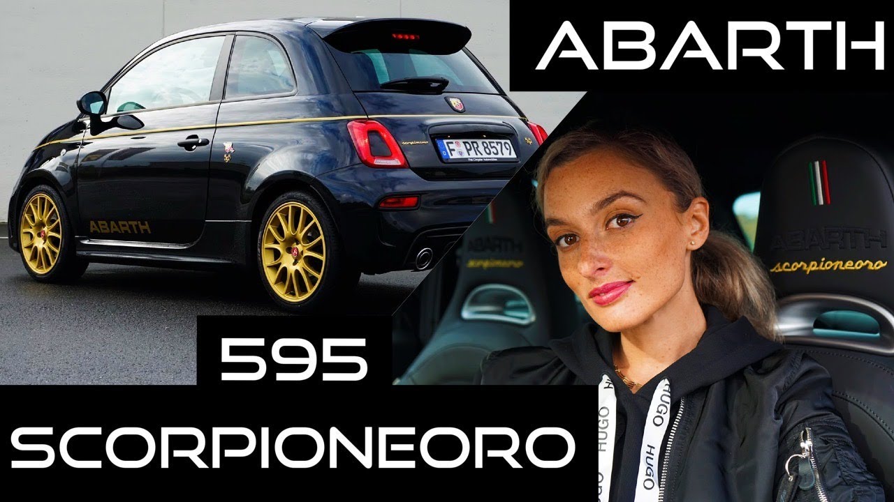 Abarth 595 Scorpioneoro - Ready to Gold - Limited Edition mit 165 PS I Test I Sound I New Targa Oro