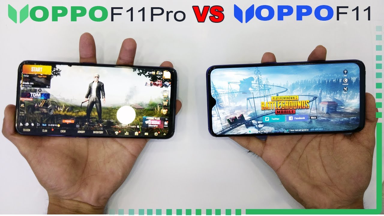 OPPO F11 vs OPPO F11 Pro Pubg Mobile - Speed Test After 45 Days !