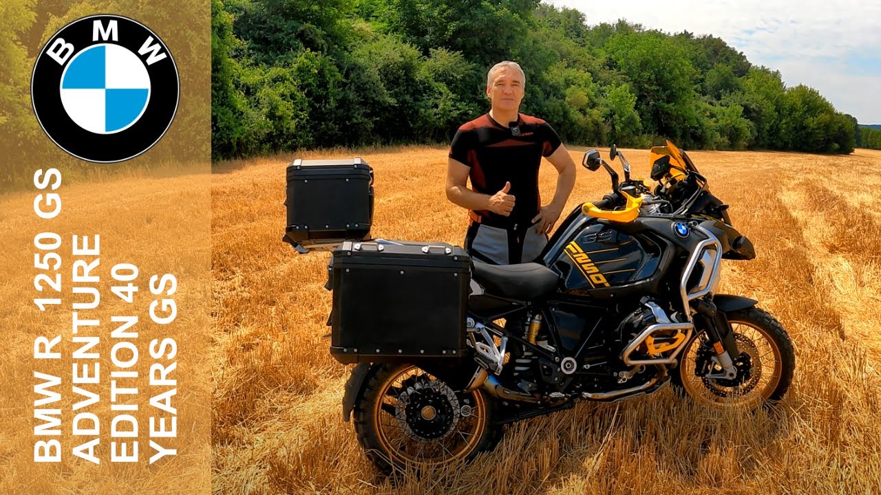 Jazda, test a recenzia motocykla BMW R 1250 GS ADVENTURE EDITION 40 YEARS GS 2021 z dielne OKR Moto