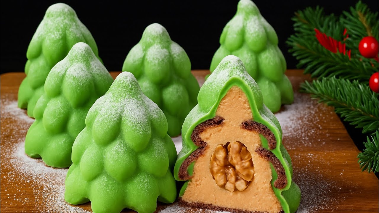 Blitzschnelle Weihnachtsbäume aus der Küche - sieht kompliziert aus, ist aber kinderleicht!