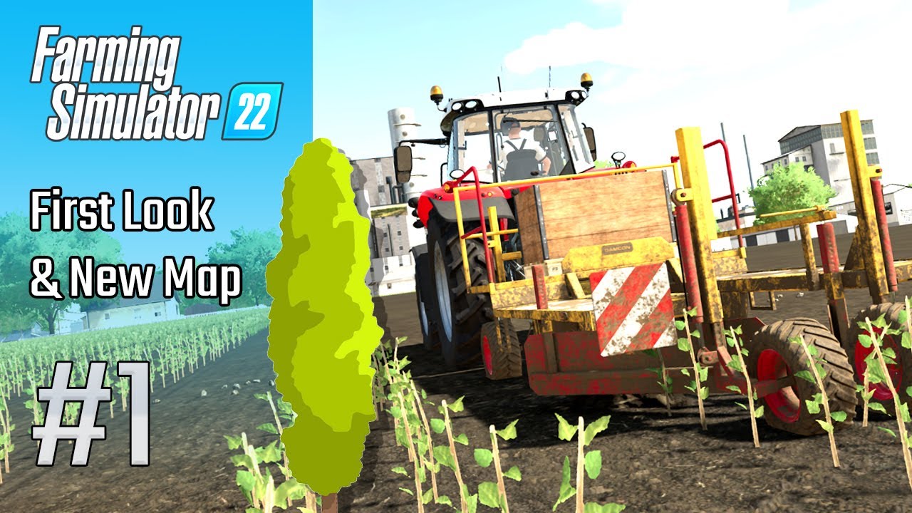 #1 Farming Simulator 22 - New Map (Elmcreek) & More Crops | in Hindi