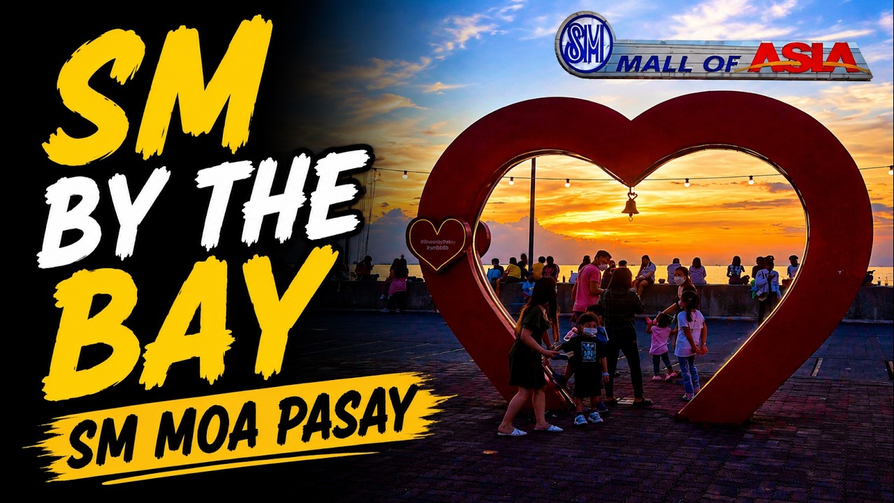 SM Mall Of Asia  ( MOA ) SM By The Bay | Seaside BLVD | Walking Tour