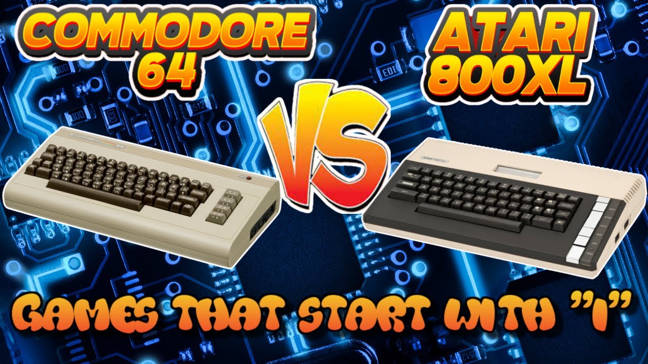 Эксперт по ретро-играм представляет лучшие игры на «I» для C64 и Atari 800XL