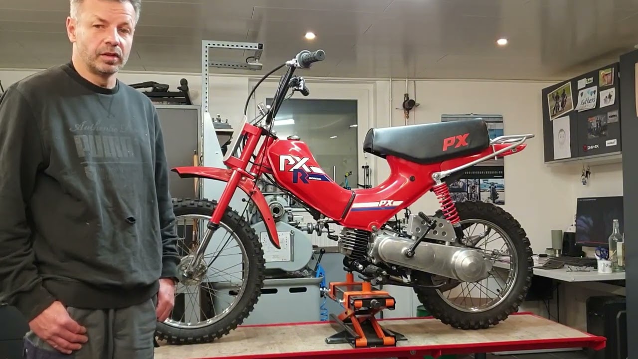 Umbau einer Honda PX50