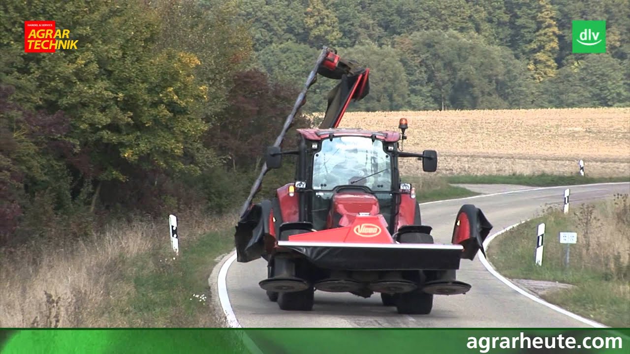 Vicon Mähwerke im AGRARTECHNIK-Maschinentest