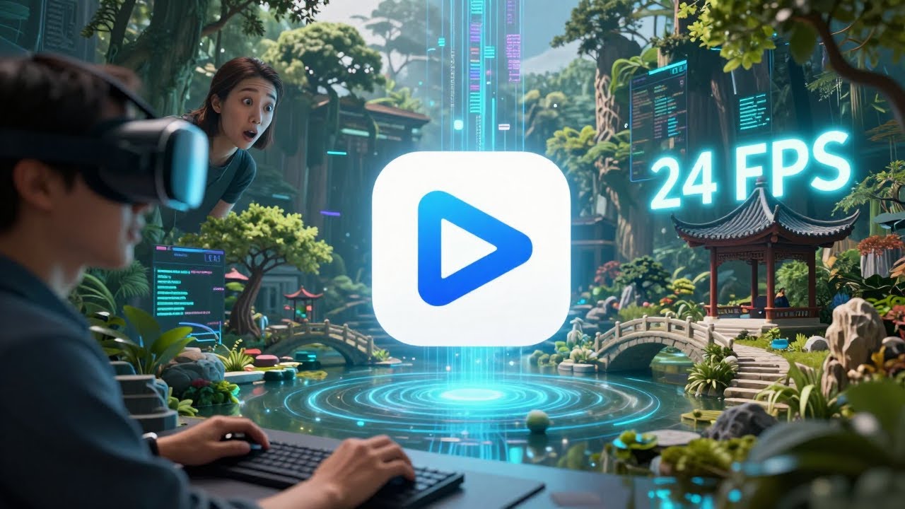Tencent's WorldPlay: Real-Time 3D Worlds at 24 FPS That Beat Every Competitor