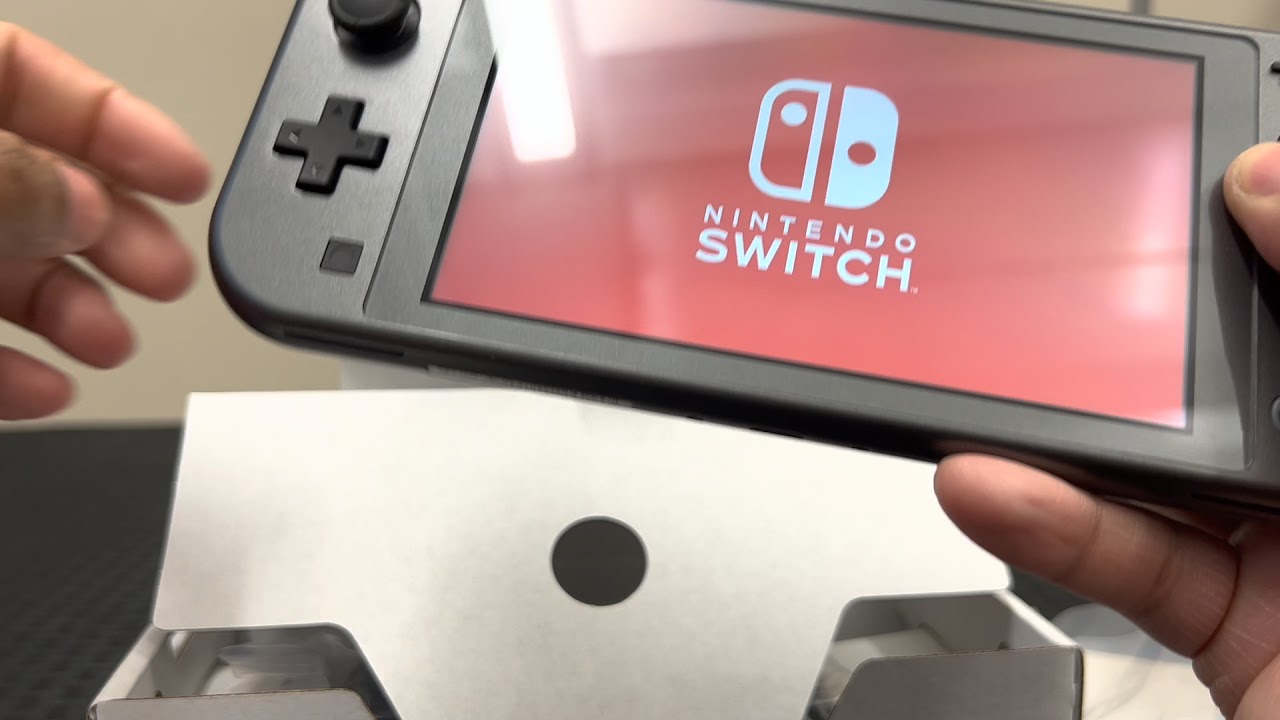 Unboxing of the Dialga and Palkia Edition Switch Lite!