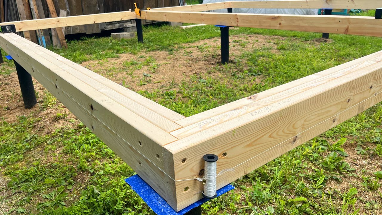 Inexpensive house in 7 days. Full construction proces. DIY platform