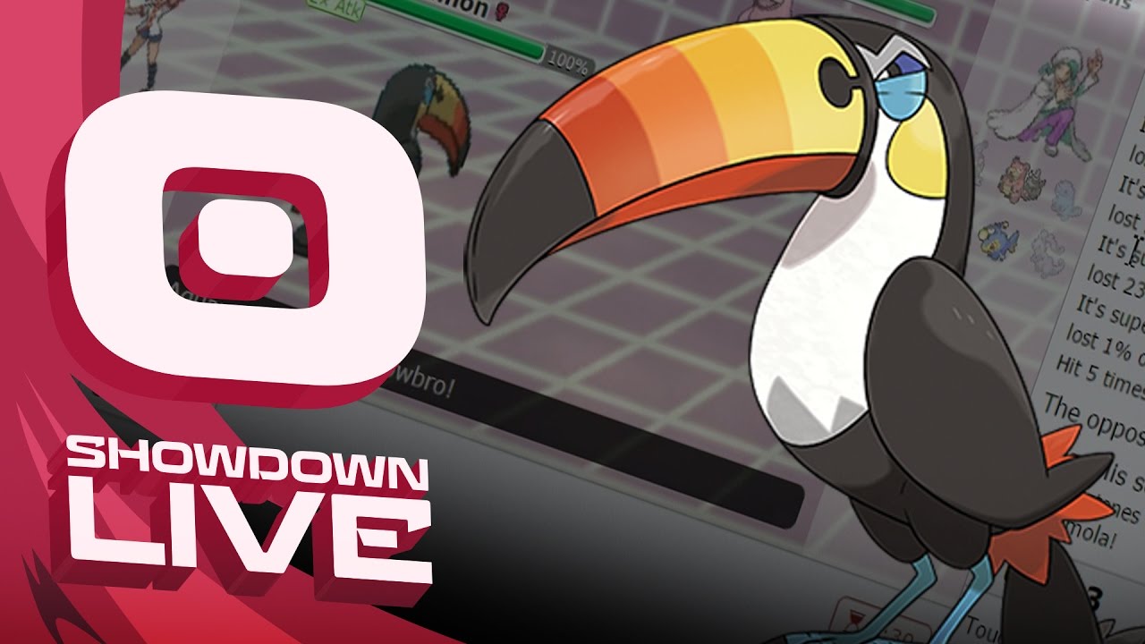 Pokemon Sun and Moon! Showdown Live: Enter Toucannon - Toucannon Showcase!