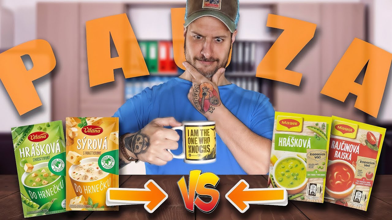 Jedli jsme to všichni! Zkouším pytlíkové polévky do hrnečku!