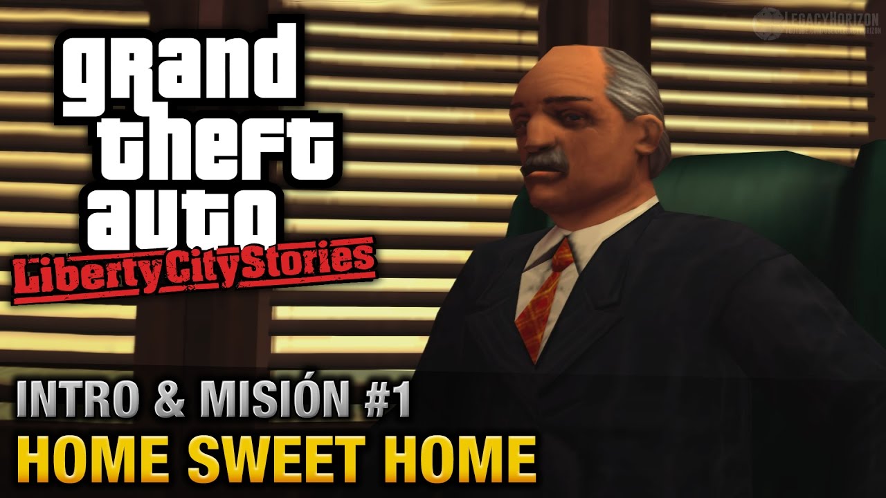 GTA Liberty City Stories - Intro y Misión #1 - Home Sweet Home (Español / Sin Comentario - PCSX2)