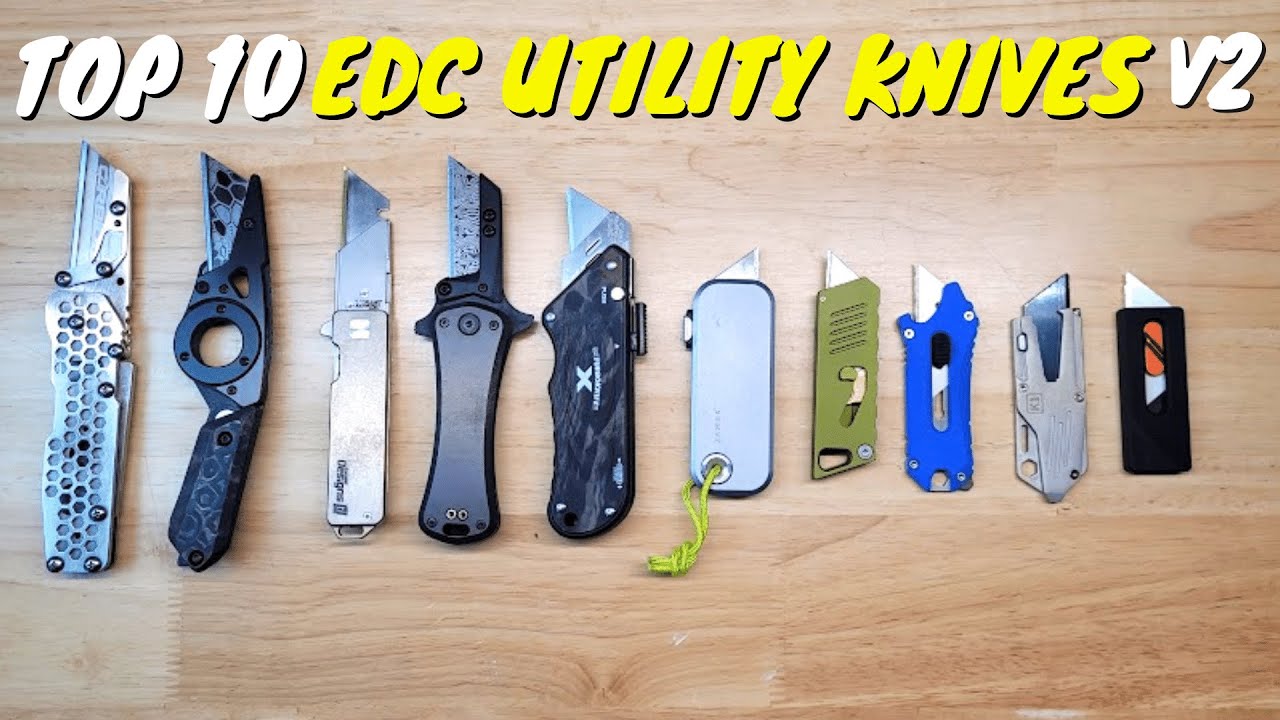 Top 10 EDC Utility Knives V2 (Exceed Designs vs Teale Designs vs James Brand vs Ronin Energetics...)