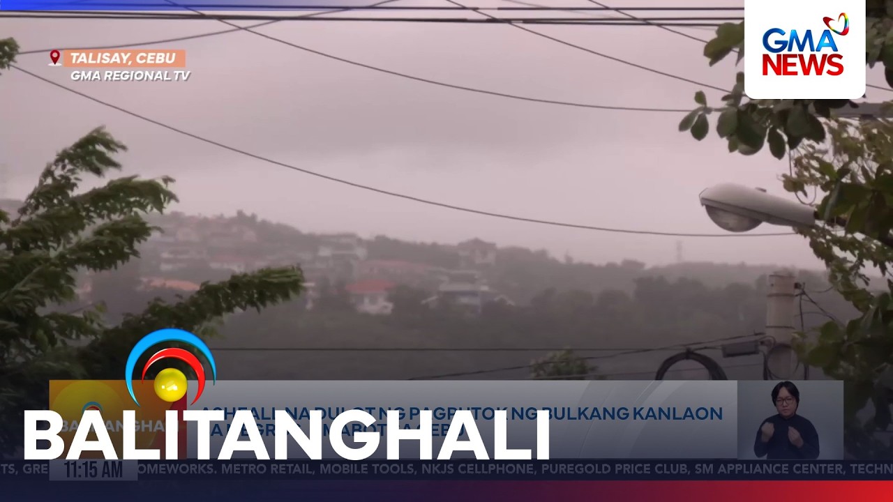 Pagputok ng Bulkang Kanlaon | Balitanghali