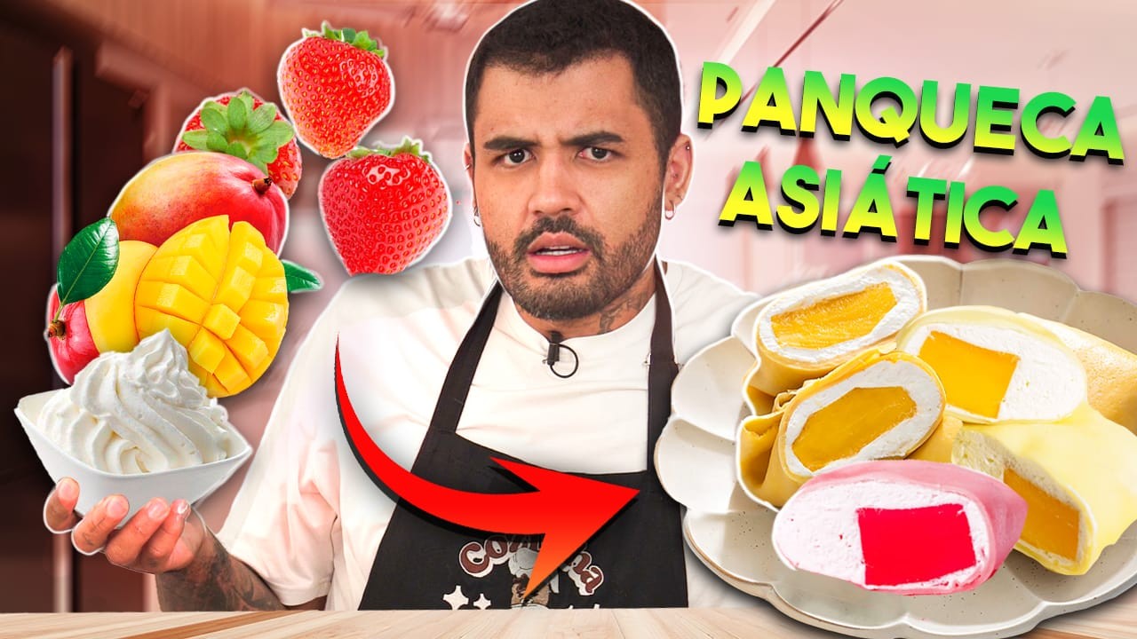 PANQUECA DE MANGA ASIÁTICA - A PIOR RECEITA QUE JÁ FIZ