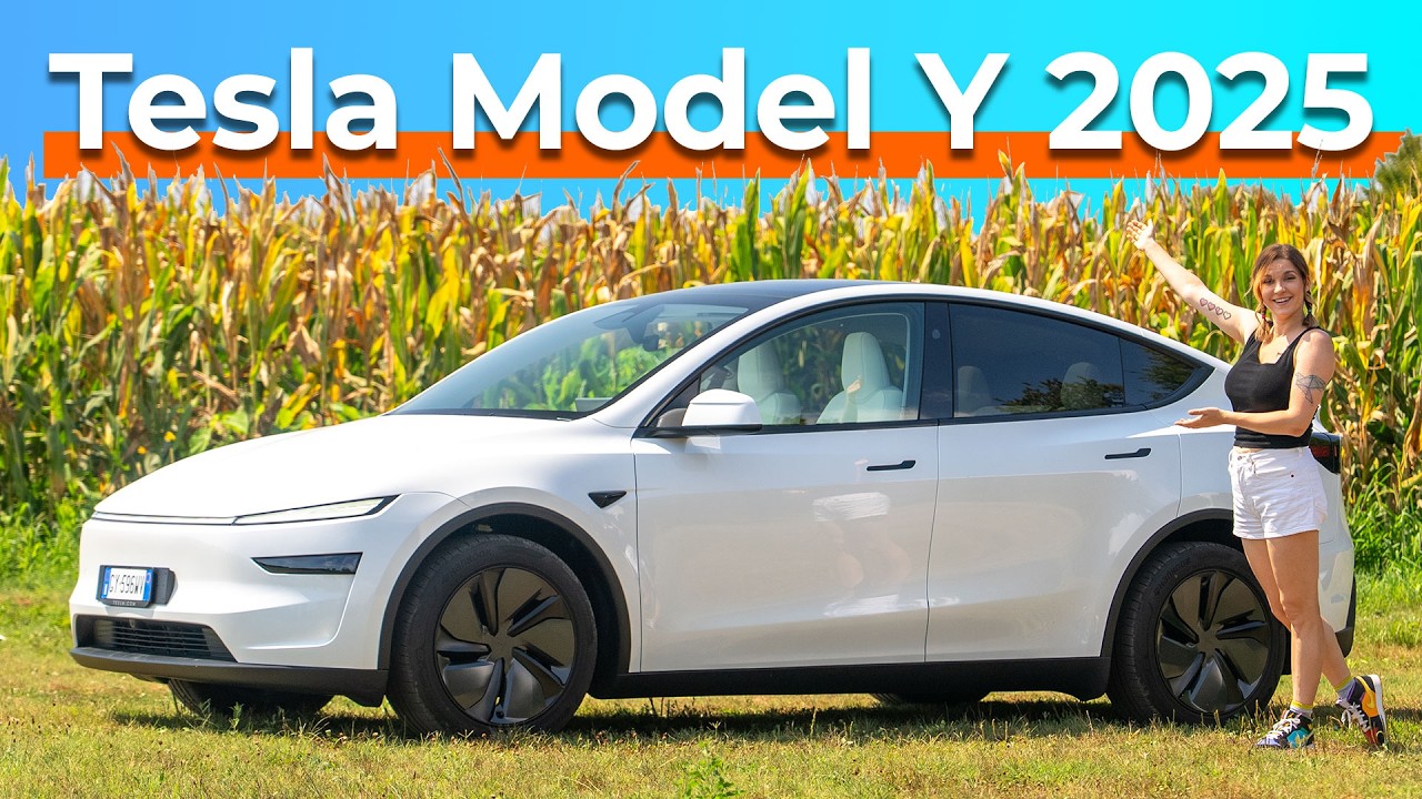 Tesla Model Y 2025 è ancora imbattibile? Test drive COMPLETO