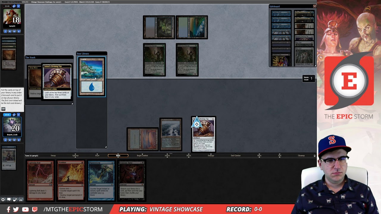Vintage Showcase - 07/11/20 - Round 1 vs. BUG Midrange