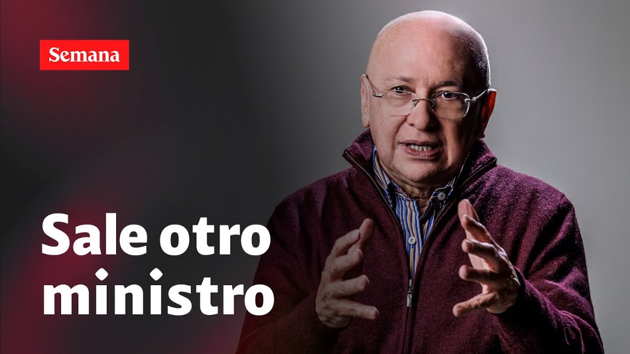 Eduardo Montealegre, ministro de Justicia, sale del Gobierno Petro
