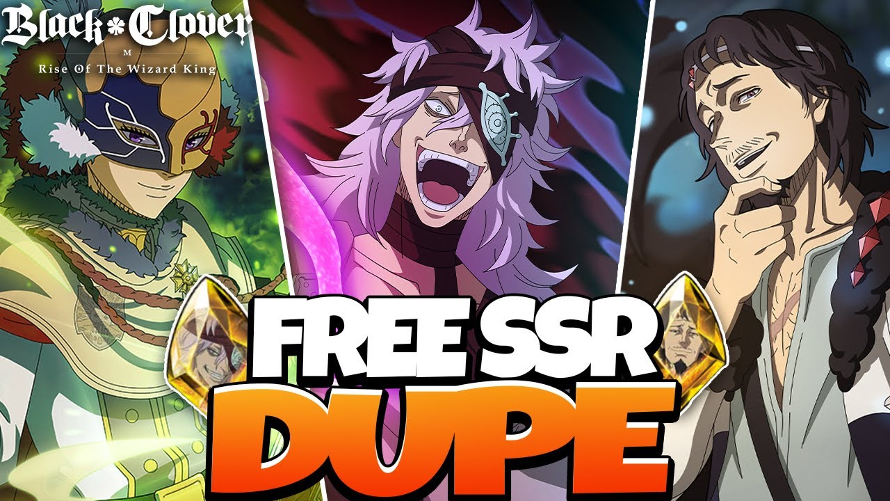 WHO SHOULD F2P GET FREE LR DUPES FOR? DON'T MAKE THIS MISTAKE & CHOOSE WISELY! - Black Clover Mobile