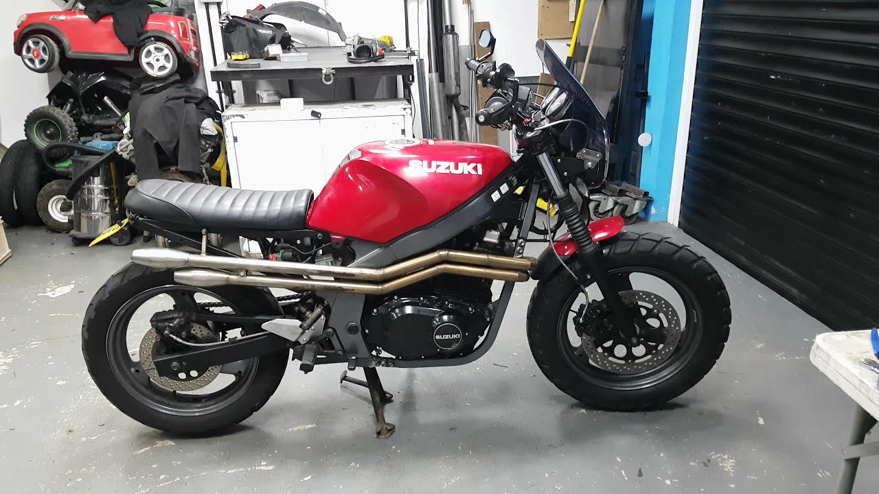 GS500 Scrambler: Getting ready for a trip out to the Yorkshire dales