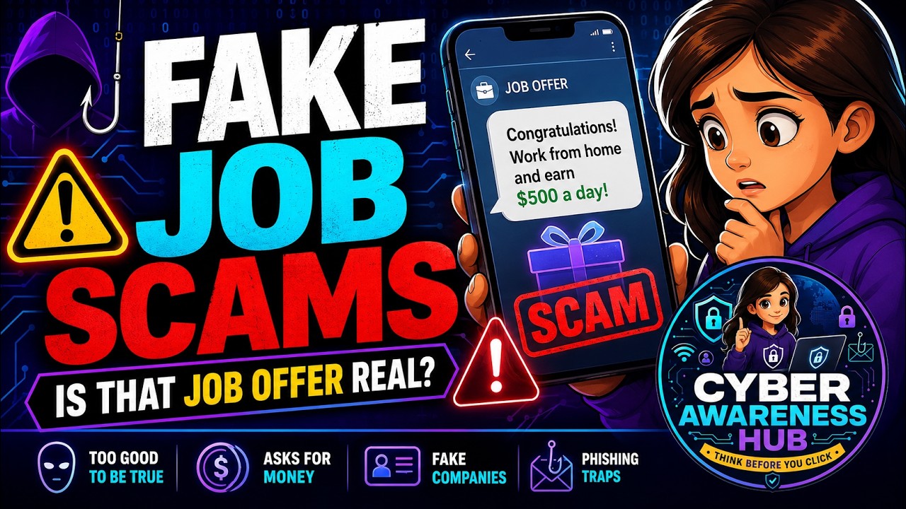 Fake Job Scams: Is That Job Offer Real? 🚨 | How to Spot & Avoid Job Scams