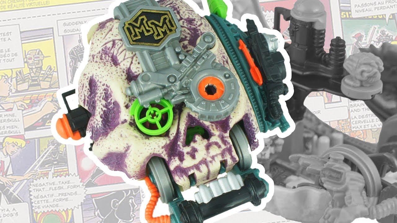 Mighty Max Bytes Cyberskull - Doom Zone Playset Review