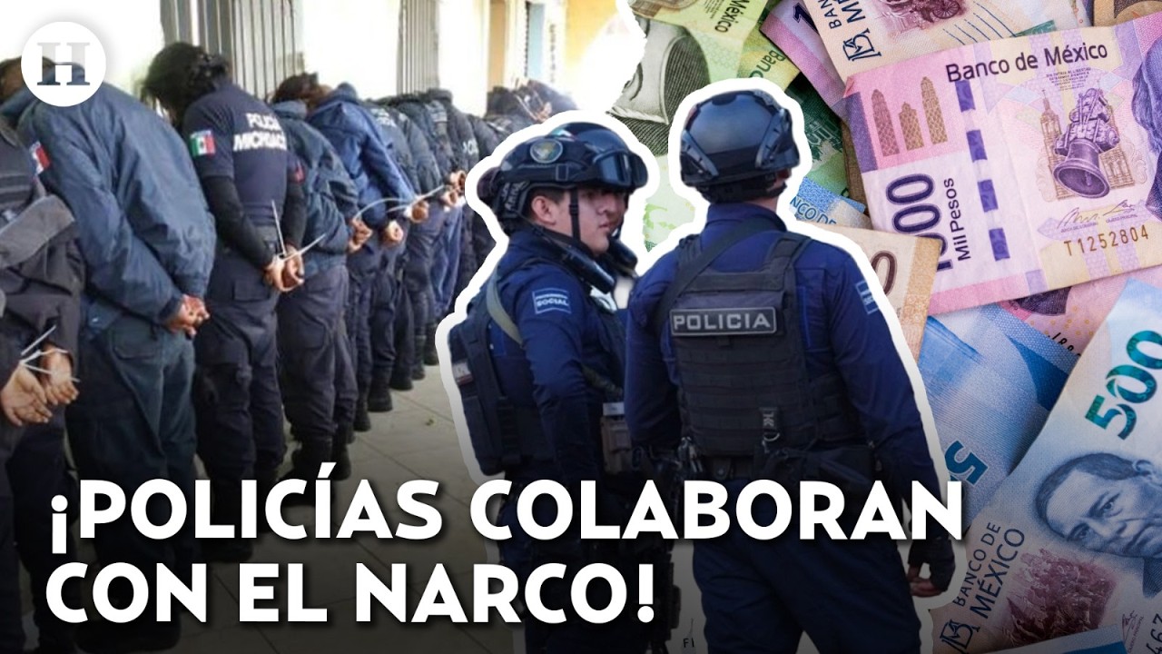 ¿Policías al servicio del narco? Investigan a 54 agentes por actividades ilícitas en Michoacán
