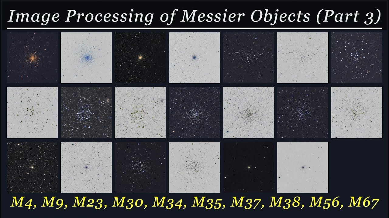 [EP. 51] Image Processing of Messier Objects by Siril (Part 3)