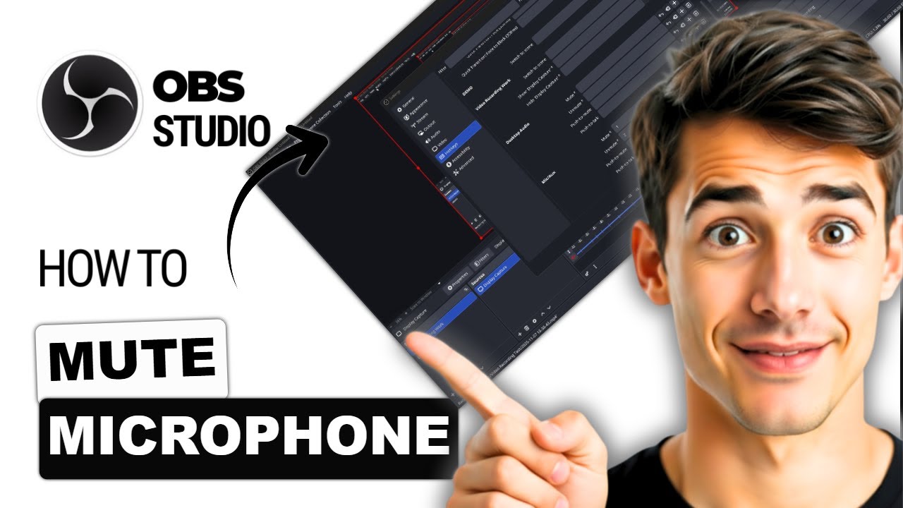 Как отключить микрофон в OBS Studio (самый простой способ) (руководство 2026 года)