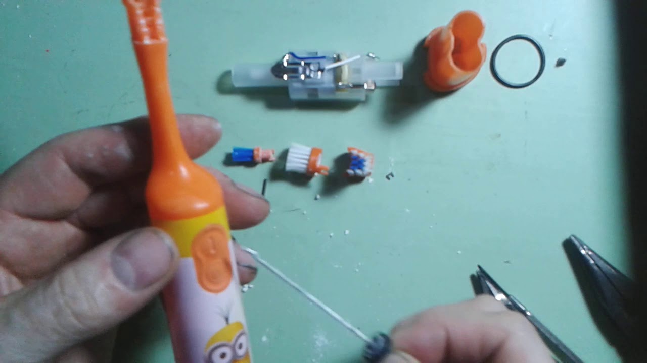 toothbrush disassembly